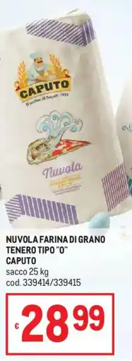 Metro Nuvola farina di grano tenero tipo "o" CAPUTO offerta