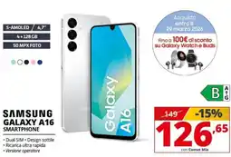 Comet SAMSUNG GALAXY A16 SMARTPHONE offerta