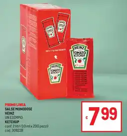 Metro Salse monodose HEINZ offerta