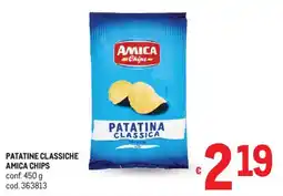 Metro Patatine classiche AMICA CHIPS offerta