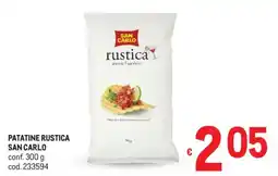 Metro Patatine rustica SAN CARLO offerta