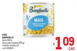 Metro Mais BONDUELLE offerta