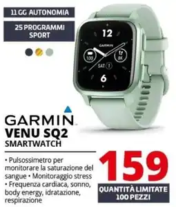 Comet Garmin venu SQ2 smartwatch offerta