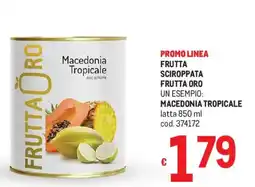 Metro Frutta sciroppata FRUTTA ORO offerta