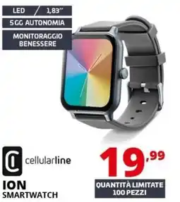 Comet Cellularline ion smartwatch offerta