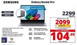 Comet SAMSUNG Galaxy Book6 Pro offerta