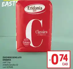 Metro Zucchero semolato ERIDANIA offerta