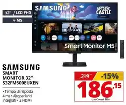 Comet SAMSUNG SMART MONITOR 32" S32FM500EUXEN offerta