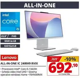 Comet Lenovo ALL-IN-ONE IC 241RH9 RVIX offerta