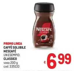 Metro Caffè solubile NESCAFÉ offerta