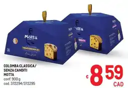 Metro Colomba classica/ senza canditi MOTTA offerta