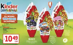 Metro Uovo cioccolato al latte KINDER offerta