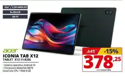 Comet acer ICONIA TAB X12 TABLET X12-11-82BL offerta