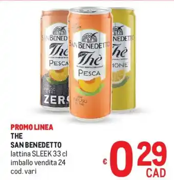 Metro The SAN BENEDETTO offerta