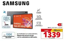 Comet SAMSUNG Galaxy Tab S11 Ultra offerta