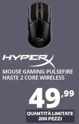 Comet Hyperx mouse gaming pulsefire haste 2 core wireless offerta