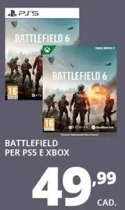 Comet Battlefield per PS5 e xbox offerta