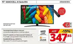 Comet SAMSUNG NANOCELL AI Serie 81A 43NANO81A offerta