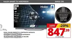 Comet HAIER SMART TV H55C95EUX SERIE C95 offerta