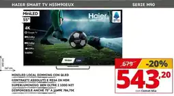 Comet HAIER SMART TV H55M90EUX SERIE M90 offerta