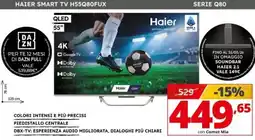 Comet HAIER SMART TV H55Q80FUX SERIE Q80 offerta