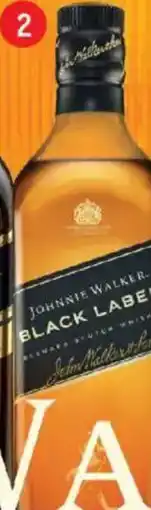 Metro Whisky 40° black label JOHNNIE WALKER offerta