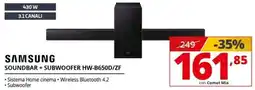 Comet SAMSUNG SOUNDBAR + SUBWOOFER HW-B650D/ZF offerta