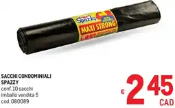 Metro Sacchi condominiali SPAZZY offerta