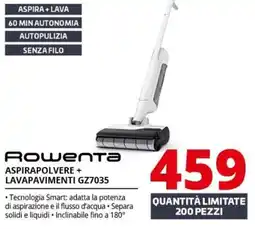 Comet Rowenta ASPIRAPOLVERE + LAVAPAVIMENTI GZ7035 offerta