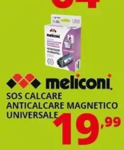 Comet Meliconi sos calcare anticalcare magnetico universale offerta