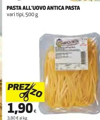 Coop Antica pasta pasta all uovo offerta