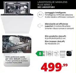 Comet LAVASTOVIGLIE WASHLENS PLUS SERIE 2 SXI 6B0S3FSBV offerta