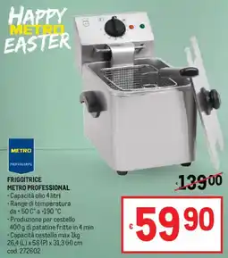 Metro Friggitrice METRO PROFESSIONAL offerta