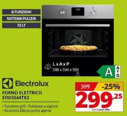 Comet Electrolux FORNO ELETTRICO EOD3S44TX2 offerta