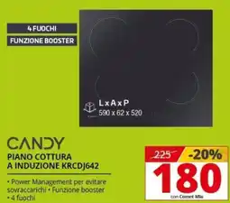 Comet CANDY PIANO COTTURA A INDUZIONE KRCDJ642 offerta