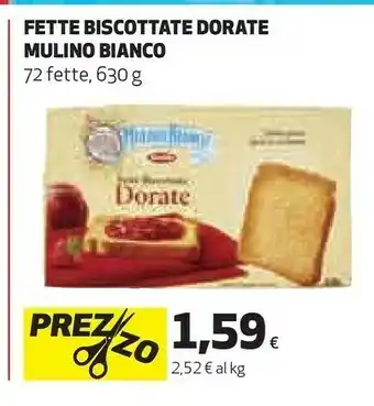 Coop Le dorate fette biscottate 630 g(ml) offerta