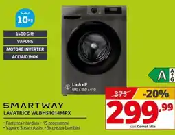 Comet SMARTWAY LAVATRICE WLBHS1014MPX offerta
