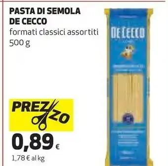 Coop Polenta vera istantanea offerta