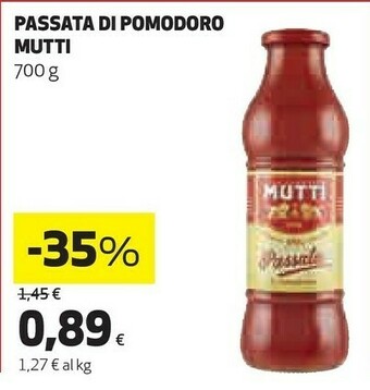 Coop Passata di pomodoro 700 g(ml) offerta