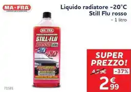 Norauto MA FRA Liquido radiatore -20°C, Still Flu rosso offerta