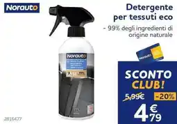 Norauto Norauto Detergente per tessuti eco offerta