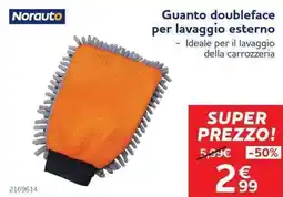 Norauto Norauto Guanto doubleface per lavaggio esterno offerta