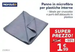 Norauto Norauto Panno in microfibra per plastiche interne offerta