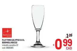Metro Fluttino calypso BORMIOLI ROCCO offerta