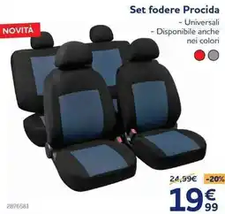 Norauto Set fodere Procida Universali offerta