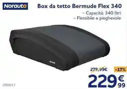 Norauto Norauto Box da tetto Bermude Flex 340 offerta