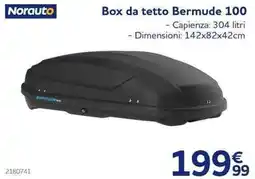 Norauto Norauto Box da tetto Bermude 100 offerta