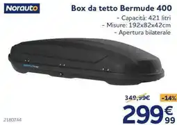 Norauto Norauto Box da tetto Bermude 400 offerta