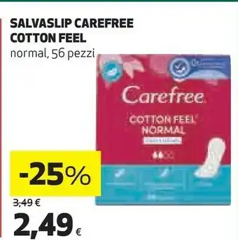 Coop Salvaslip cotton feel offerta