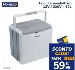 Norauto Norauto Frigo termoelettrico 12V/230V offerta